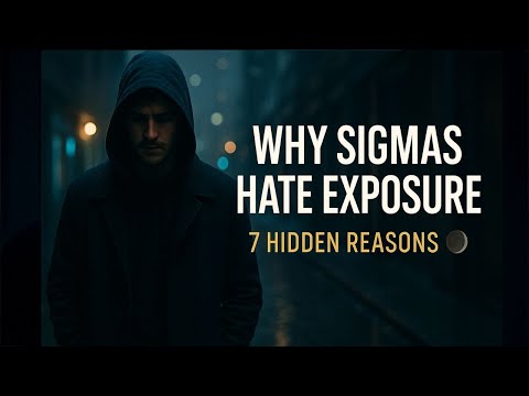 Видео: 7 причин, почему сигма-самцы не любят публичности