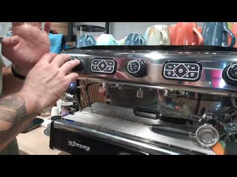 Видео: Кофемашина la Spaziale. Чистка и уход.