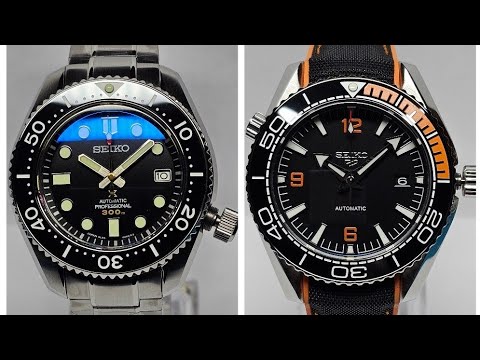 Видео: Mod. SEIKO MarineMaster 300 МОНОКОК vs Хомаж на OMEGA SeaMaster 600 - Какие Вам Больше Нравятся!?