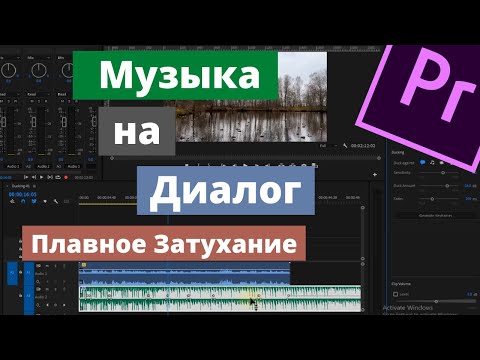 Видео: Как наложить фоновую музыку на диалог в Premiere Pro