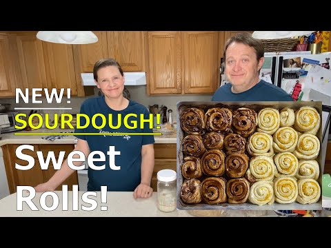 Видео: Одно тесто: булочки для хот-догов + булочки с корицей из закваски, приготовленные легко