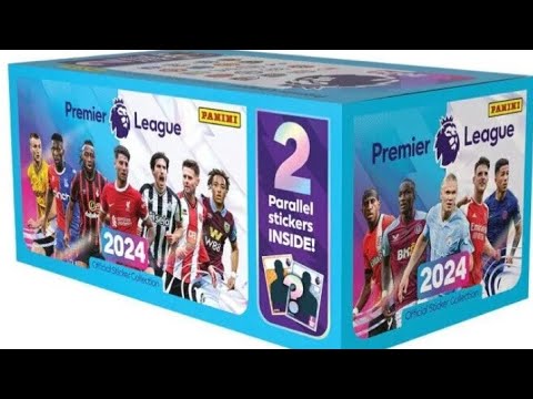 Видео: *2024 SEASON* Panini Premier League Sticker Collection 2024🔥 Распаковка стикеров Panini.