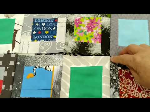 Видео: Не выбрасываю самые маленькие лоскутки.