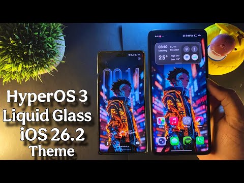 Видео: HyperDS 3 Adaptive iCon и темы iDS 26 Liquid Glass на Xiaomi Global | #hyperos3