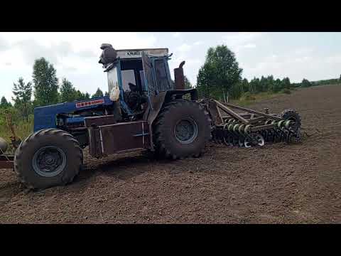 Видео: самодельный трактор БИЗОН.небольшой обзор 3 часть.