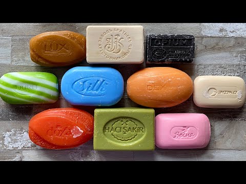 Видео: ASMR Soap cutting | Soap Carving|Резка мыла  | ASMR