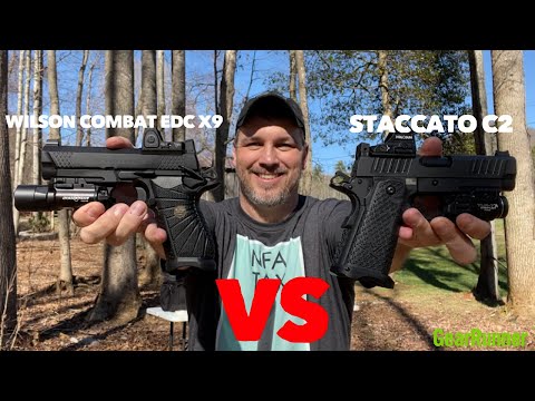 Видео: Wilson Combat EDC X9 против Staccato C2… Команда мечты