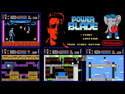 Видео: Power Blade (NES / Денди) - Прохождение без урона, БЕЗ фильтров. Оригинальный размер [1080p HD]