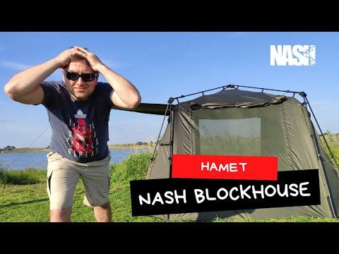 Видео: Намет Nash BlockHouse. Огляд палатки. Кращий шатер для рибалки.