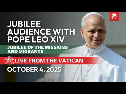 Видео: ПРЯМАЯ ТРАНСЛЯЦИЯ из Ватикана | Юбилей миссий и мигрантов | Аудиенция у Папы Льва XIV | 4 октября...