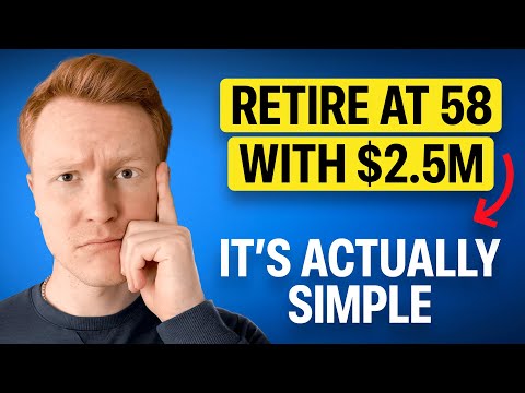 Видео: Раскрываю ВЕСЬ мой пенсионный план в размере 2,5 млн долларов, чтобы выйти на пенсию к 58 годам