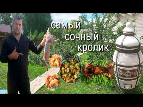 Видео: Самый сочный кролик. Кролик в тандыре
