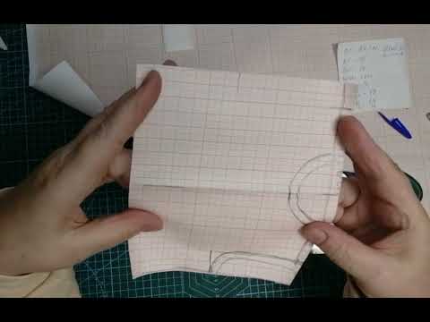 Видео: выкройка для одежды куклы