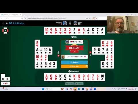 Видео: Я против опытного игрока в бридж Стефана Скорчева, 9 ноября 2025 г.