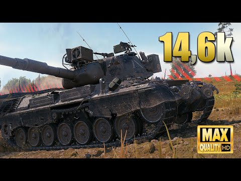 Видео: Леопард 1: Почти 15 тысяч урона по Прохоровке - World of Tanks