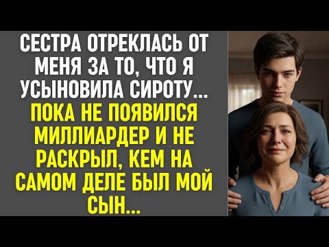 Видео: Сестра отреклась от меня из-за сироты. Но приехал миллиардер и раскрыл кем на самом деле был мой сын