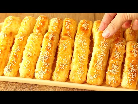 Видео: ТВОРОЖНЫЕ Палочки С СЫРОМ 🧀 Потрясающе ВКУСНЫЕ! Минимум Муки! Выпечка Без Дрожжей! Cheese sticks