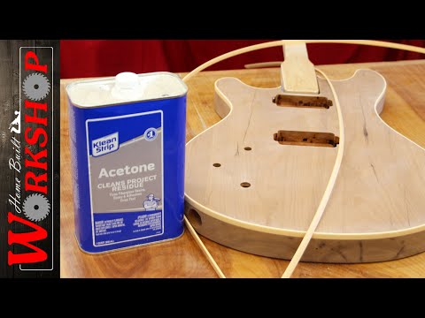 Видео: Как установить гитарную окантовку с помощью ацетона | Самый простой способ, который я когда-либо ...
