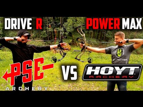 Видео: Блочные луки 2016 | Hoyt Powermax vs PSE Drive R | Forestcombat