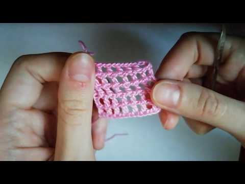 Видео: Вязание крючком - Филейная сетка