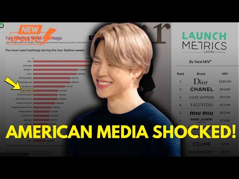 Видео: Американские СМИ в шоке! Jimin BTS становится популярнее самого Dior?