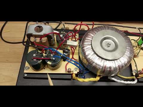 Видео: Прислали на настройку ламповый усилитель. Жалоба на повышенный фон. Обзорное видео усилителя. Часть1