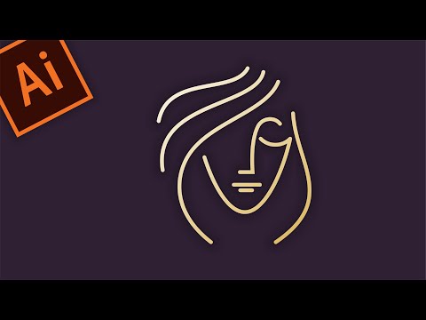 Видео: РАЗРАБОТКА ЛОГОТИПА: ВАЖНОЕ ПРАВИЛО. РИСУЕМ ЛОГОТИП ЛИЦО В ADOBE ILLUSTRATOR.