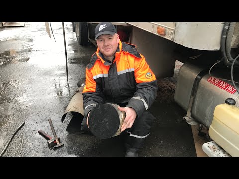 Видео: Устранил шипение турбины. Удалил сажевый фильтр. Removing the particulate filter from the muffler