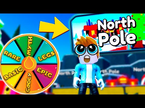 Видео: КОЛЕСО ФОРТУНЫ ВЫБИРАЕТ ЮНИТЫ ДЛЯ NORTH POLE  В TOILET TOWER DEFENSE