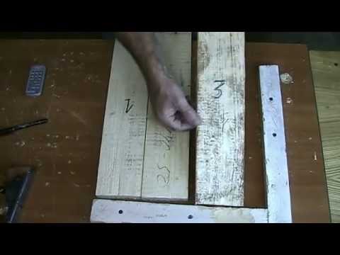 Видео: Примитивная склейка щита для резьбы из поддона