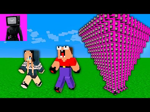 Видео: 🌊🚽ЦУНАМИ ИЗ ТВ ВУМЕН В МАЙНКРАФТ!