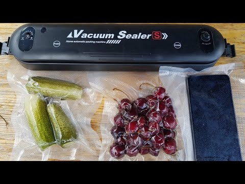 Видео: Вакуумный упаковщик//Вакукматор//ВАКУУМНАЯ УПАКОВКА Vacuum Sealer S