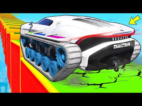 Видео: КАК ДАЛЕКО СМОЖЕТ ЧИТ МОНСТР ТРАК ЗАБРАТЬСЯ ПО СТУПЕНЬКАМ ЛЕСТНИЦЫ? ЭКСПЕРИМЕНТЫ ГТА 5!