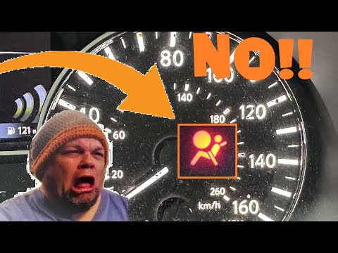 Видео: Исправлена ​​ошибка, из-за которой индикатор подушки безопасности Nissan Red Orange не выключался...