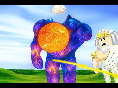Видео: получил 11 стадию и стал космическим качком и забрал силу зевса в No Limit Lifting Simulator Roblox