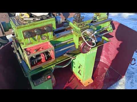 Видео: ТВ-4, мой первый токарный станочек!)))