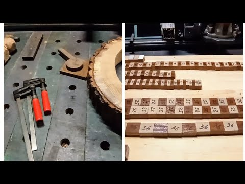 Видео: Верстачный прижим, Ряды отверстий "система 32".