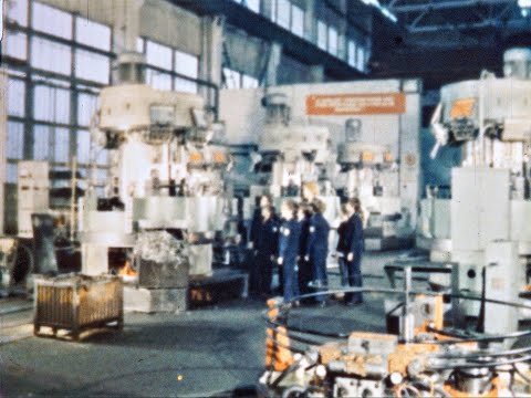 Видео: Завод Красный пролетарий, 1976