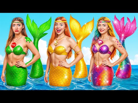 Видео: Бедная vs Богатая vs Ультра Богатая Русалка | Смешные Cитуации от Super Hyper DO