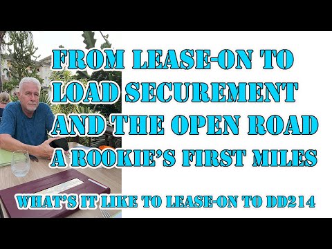 Видео: ОТ лизинга до обеспечения груза и открытой дороги: первые мили новичка