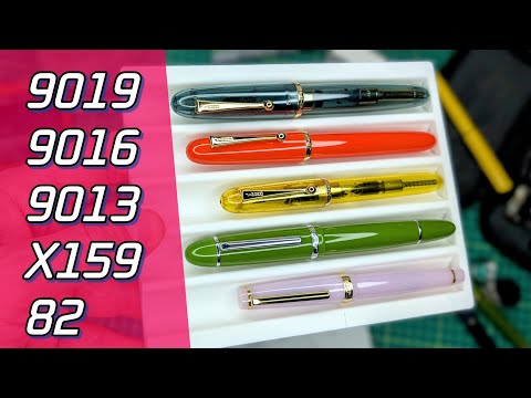 Видео: Линейка Jinhao: 5 отличных перьевых ручек по цене до 20 долларов