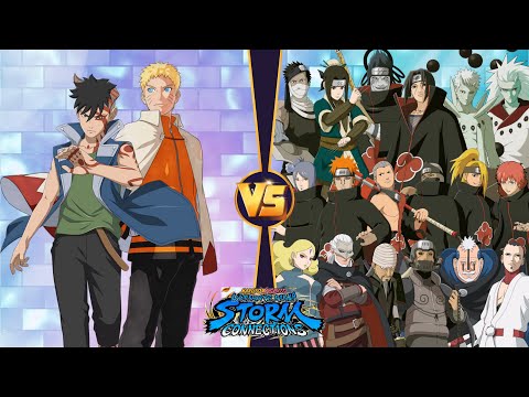 Видео: 【Наруто и Каваки против двух человек. Марафонская битва】 NARUTO X BORUTO Ultimate Ninja STORM CON...