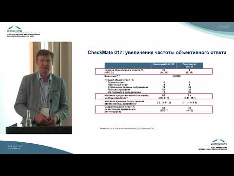 Видео: Применение ниволумаба для лечения плоскоклеточного НМРЛ