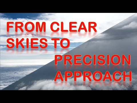 Видео: Полный полет по ППП в IMC с заходом на посадку по RNAV