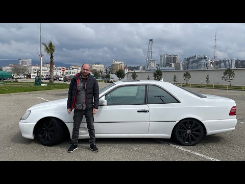 Видео: Mercedes в легендарном кузове купе C140. Обзор от Кахи