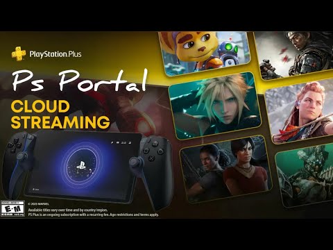 Видео: PS Portal без PS5. PS Plus Cloud Streaming. Запуск игр на портал.