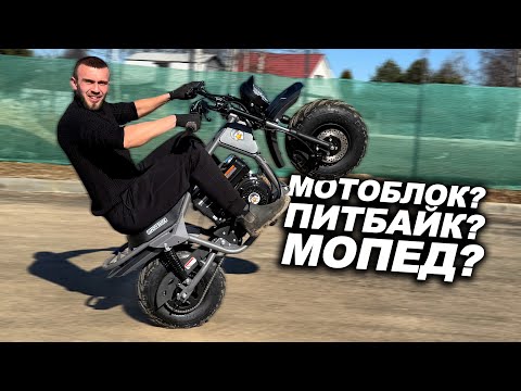 Видео: МИНИ ТРАКТОР НА ДВУХ КОЛЁСАХ! ДАВИМ ГРИБЫ НА МОТОВЕЗДЕХОДЕ LUCKY DUCK RANGER
