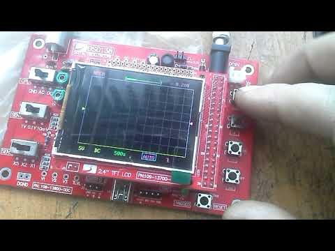 Видео: DSO138 нет луча.полоски.пустой дисплей