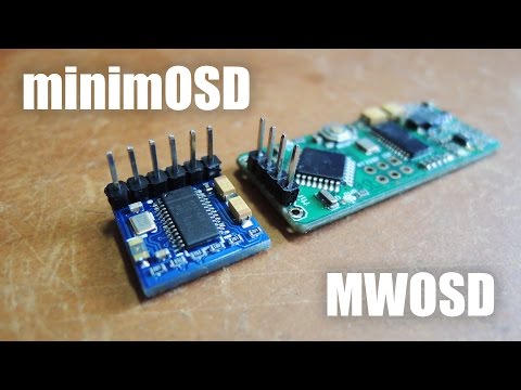 Видео: Настройка и подключение minimOSD MWOSD к SP Racing F3 / Naze32
