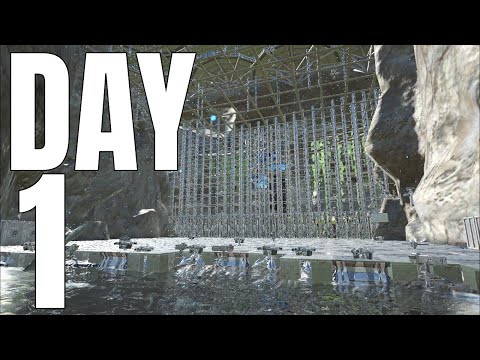 Видео: Как мы построили лучшую подводную пещеру в ARK PvP | INX 2-MAN